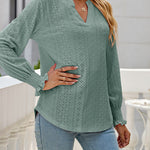Zeagoo Long Sleeve T-Shirt Solid O Neck Elastic Tops for Women Casual Work Office Loose Fit 2026 | Under $40