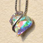 Buddha Stones Love Heart Birthstone Healing Energy Necklace Pendant
