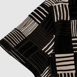Men's Hawaiian Plaid Print Beach Short Sleeve Resort Shirt