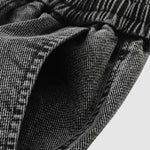 Men's cargo pocket patchwork loose jeans