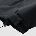 Men's drawstring double pocket shell jacket