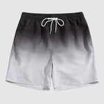 Men's  Ombre Color Vacation Board Shorts