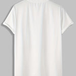 Men's Japanese Cartoon Cat Print Basic T-Shirt