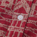 Men's Ethnic Hawaiian Print Casual Short Sleeve Shirt