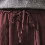 Lyocell Cooling Draped Loose Casual Pants