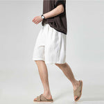 Breathable Linen Casual Shorts