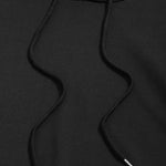 Men's solid color basic drawstring hoodie
