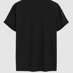 Men's solid color basic casual round neck short-sleeved T-shirt