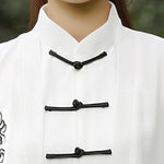 Buddha Stones Auspicious Clouds Gradient Meditation Prayer Spiritual Zen Tai Chi Qigong Practice Women's Clothing Set
