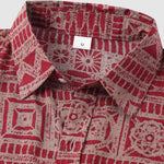 Men's Ethnic Hawaiian Print Casual Short Sleeve Shirt