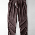 Waffle Button Up Shirt & Straight Leg Linen Pants