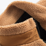 Teddy Fleece Zipper Pocket Jacket