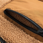 Teddy Fleece Zipper Pocket Jacket