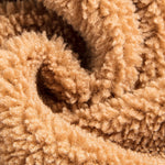Teddy Fleece Zipper Pocket Jacket