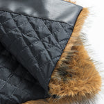 Faux Fur Shawl Collar Overcoat
