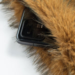 Faux Fur Shawl Collar Overcoat