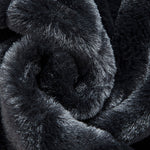 Faux Fur Zip-Up Hooded Vest