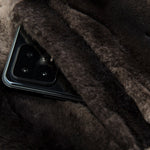 Faux Fur Zip-Up Stand Collar Vest