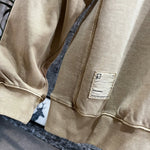 Crew Neck Loose Drop Shoulder Sweatshirt