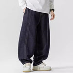 Retro Loose Straight Wide-leg Pants