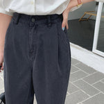 Breathable Straight-Leg Jeans