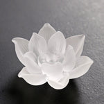 Buddha Stones Mini Lotus Liuli Crystal Healing Meditation Stick Incense Burner