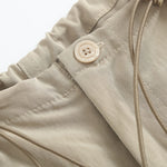 Drawstring High Waist Pocket Trousers