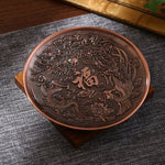 Buddha Stones Lotus Dragon Phoenix Eight Auspicious Symbols Zinc Alloy Incense Stick Holder Healing Incense Burner Decoration (Extra 35% Off | USE CODE: FS35)