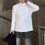 Half Turtleneck Loose Solid Color Bottoming Shirt