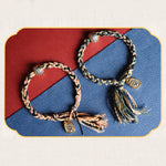 Buddha Stones Zakiram Goddess of Wealth Om Mani Padme Hum Peace Handmade Bracelet