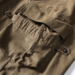 Large Pocket Cropped Casual Pants