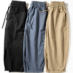Women's Casual Lightweight Cropped Wide-leg Pants