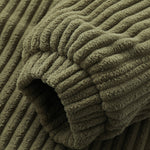 Quilted Lined Corduroy Coat