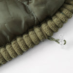 Quilted Lined Corduroy Coat