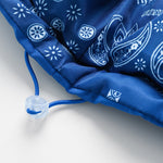 Reversible Paisley Puffer Coat