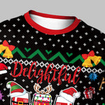 Men's Three Cups 3D Printed Christmas Crew Neck T-shirt