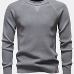 Raglan Sleeve Textured Sweater