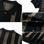 Geometric Knit Shirt