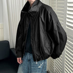 American Stand-up Collar Short Baseball Jacket