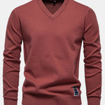 Long Sleeve V-Neck Sweater