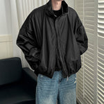 American Stand-up Collar Short Baseball Jacket
