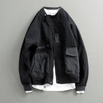 Urban Outdoor Workwear Baseball Collar Jacket