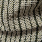 Stripe Crochet Button Up Shirt