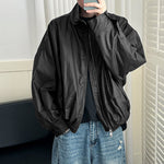 American Stand-up Collar Short Baseball Jacket