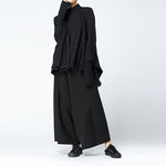 Loose Casual Wide-leg Low-crotch Culottes