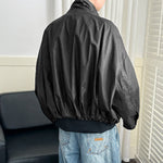 American Stand-up Collar Short Baseball Jacket