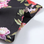 Floral Paint Button Up Shirt