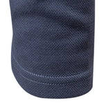 Long Sleeved V-Neck Polo Shirt