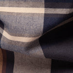 Long Sleeve Cotton Plaid Button Up Shirt