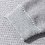 Relax Fit Waffle Crew Neck Sweatshirt